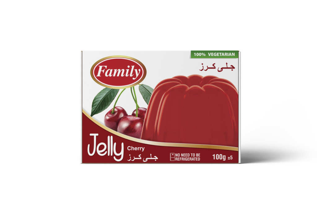  12جلي فاملي كرز 24*80غم