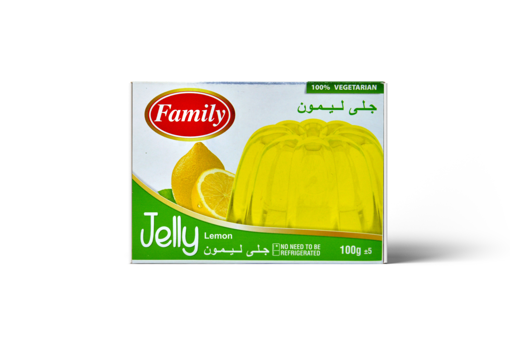  12جلي فاملي ليمون 24*80غم