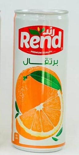 7 رندمعدني برتقال 30*250مل