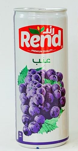7رندمعدني عنب30*250مل
