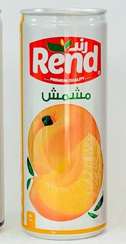 7رندمعدني مشمش30*250مل