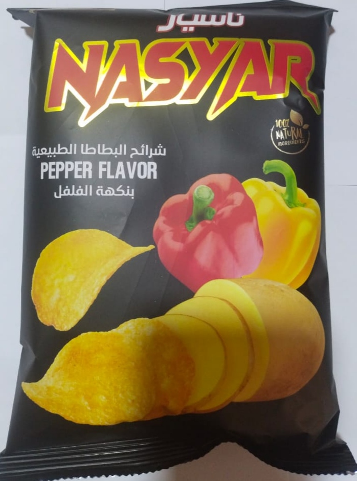 2ناسيار بطاطا فلفل48*30 غم