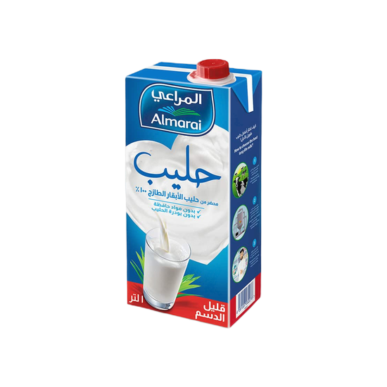 1حليب مراعي قليل الدسم 12* 1لتر