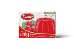 [2019]  12جلي فاملي فراولة 24*80غم